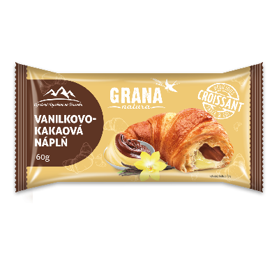 GRANA Croissant vanilka-kakao